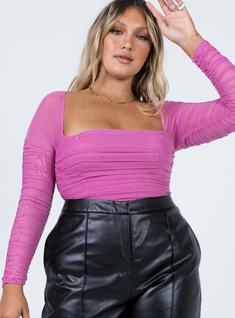 Delany Bodysuit Pink