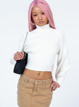 product Bernadette Sweater White Princess Polly  Cropped 