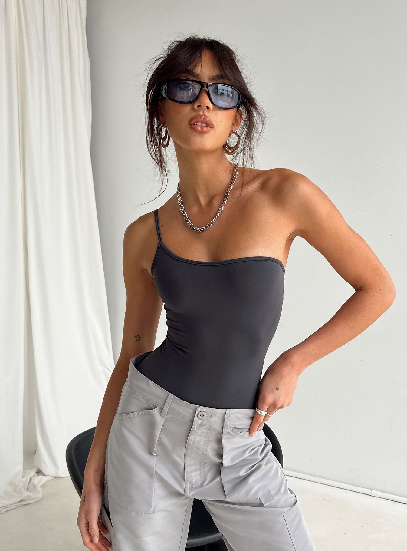 Hutter bodysuit grey