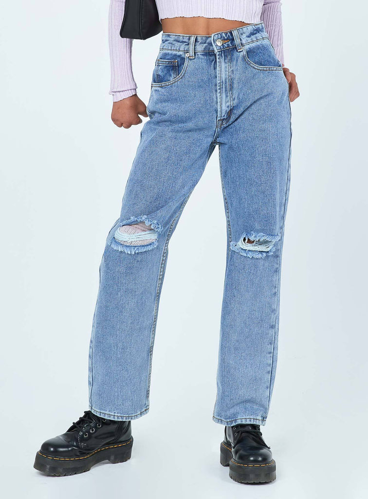 Vienna Straight Leg Denim Jeans