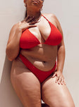 Blanca Bikini Bottoms Red Curve