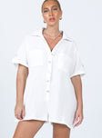 Alani Romper White