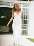 product Princess Polly Crew Neck  Chelsea Maxi Dress White