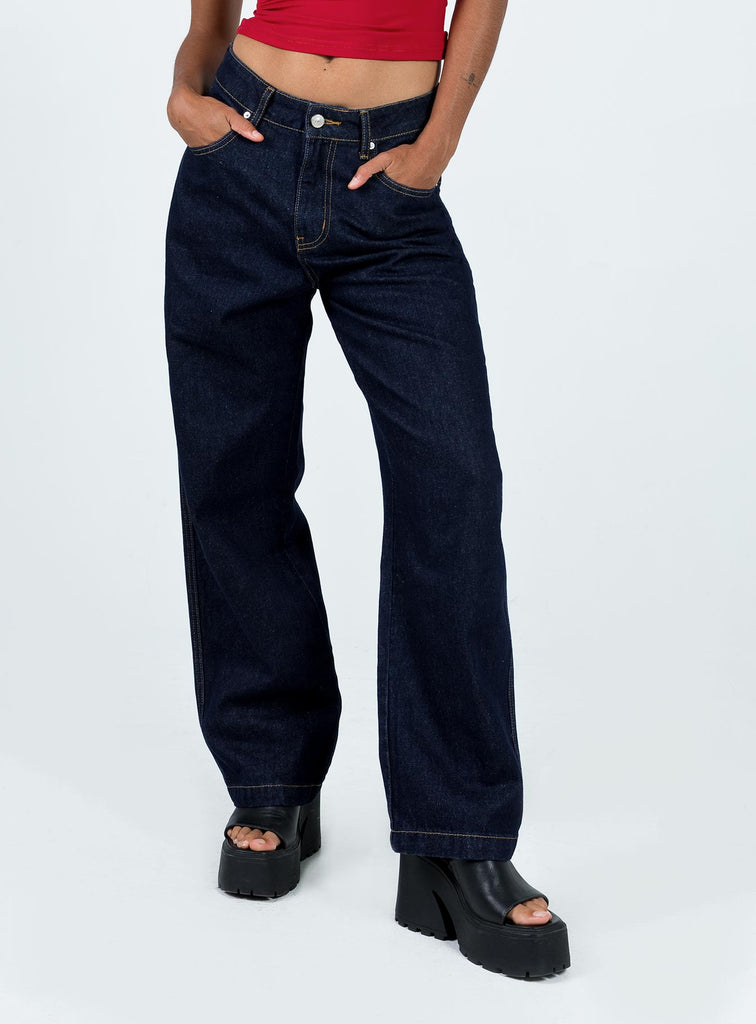 Karana Slouch Jeans Indigo