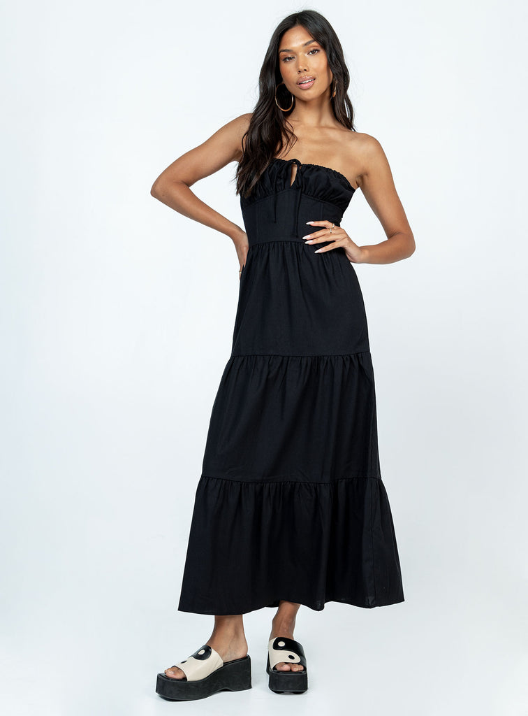 Alexa Maxi Dress Black