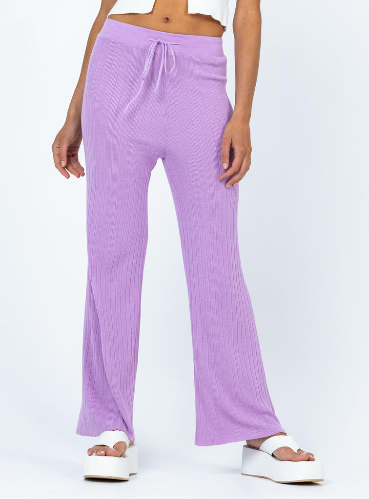 Majid Pants Purple