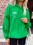 Lilly Psychic Hoodie Apple Green Princess Polly  regular 