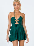 Leigh Romper Green