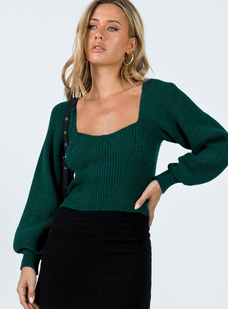 Bohemia Sweater Green
