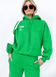 Lilly Psychic Hoodie Apple Green Princess Polly  regular 