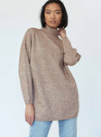 Winston Oversize Jumper/Sweater Beige