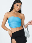 product Princess Polly Sleeveless Square Neck  Seabrook Tube Top Blue