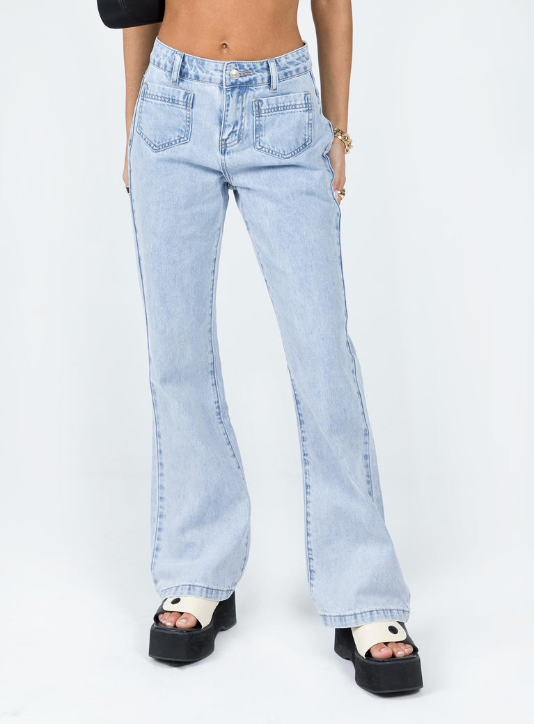 Jemma Low Rise Bootcut Jeans
