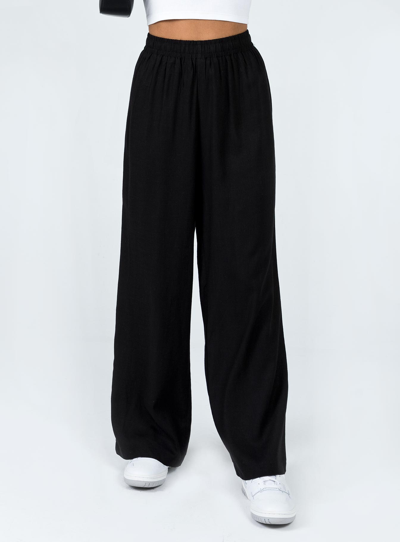 princess polly black dress pants Socialista Pinstripe Pant | Black | Womens