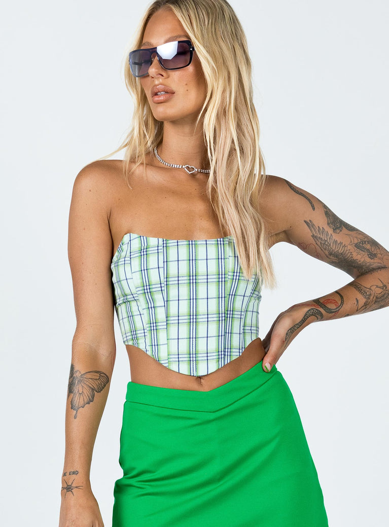 Leigh Strapless Top