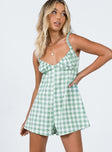 Harlie Romper Green