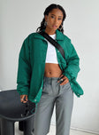 Bomber jacket Press button fastening Twin hip pockets Elasticated cuffs  Drawstring at waist