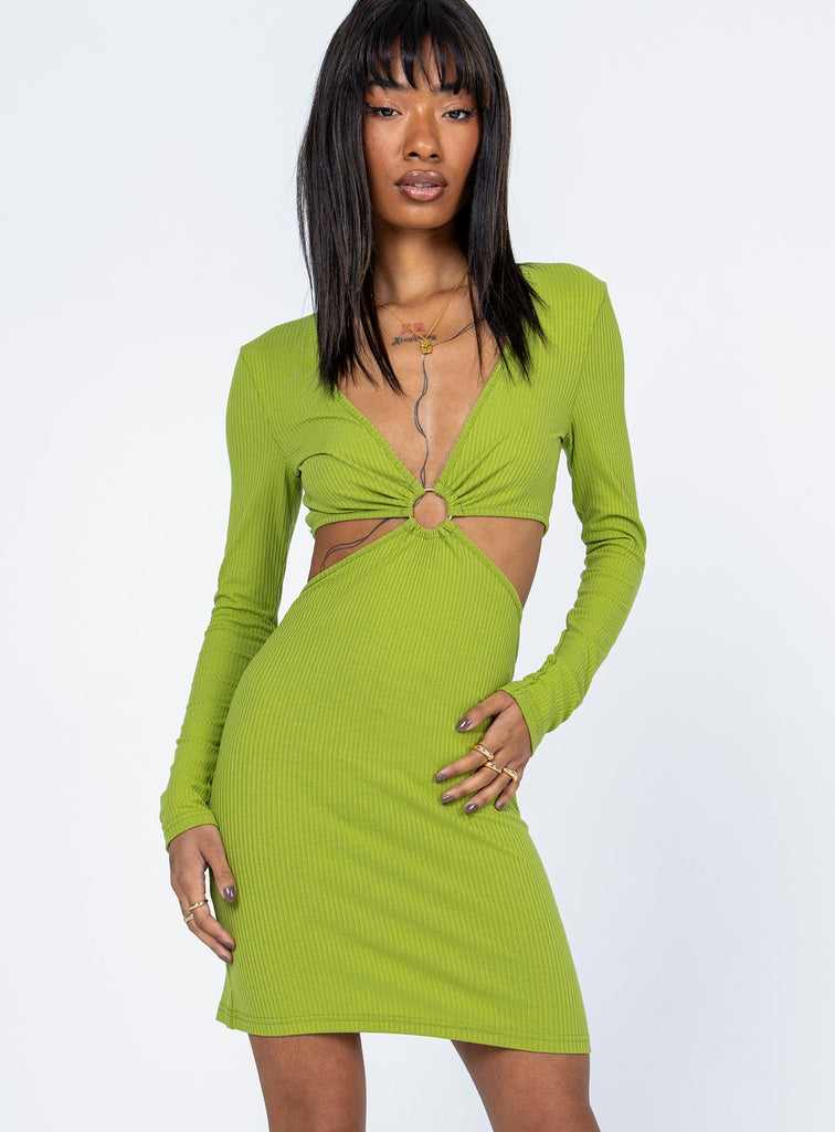 Ayrton Mini Dress Green