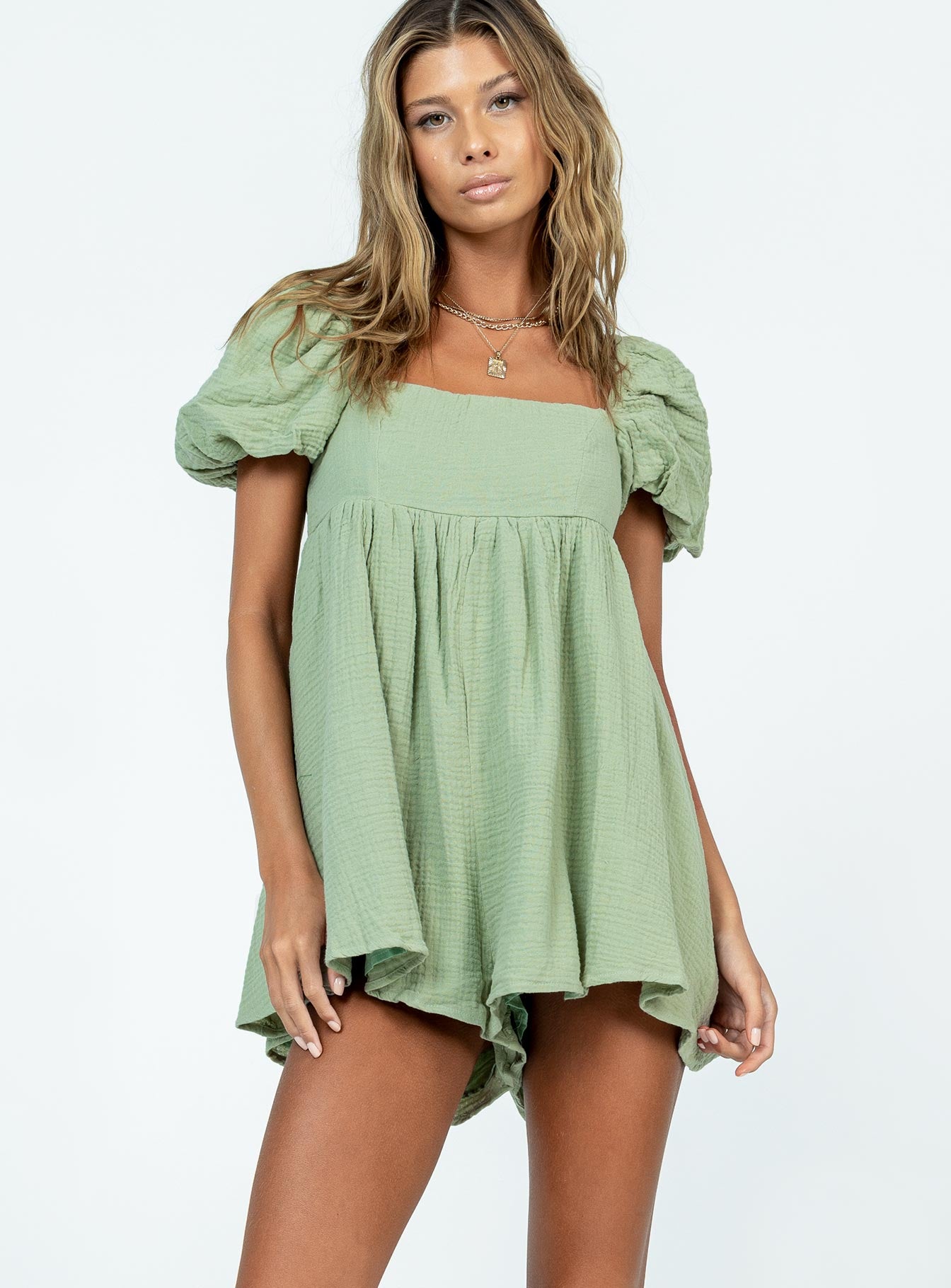 Lorna romper sage