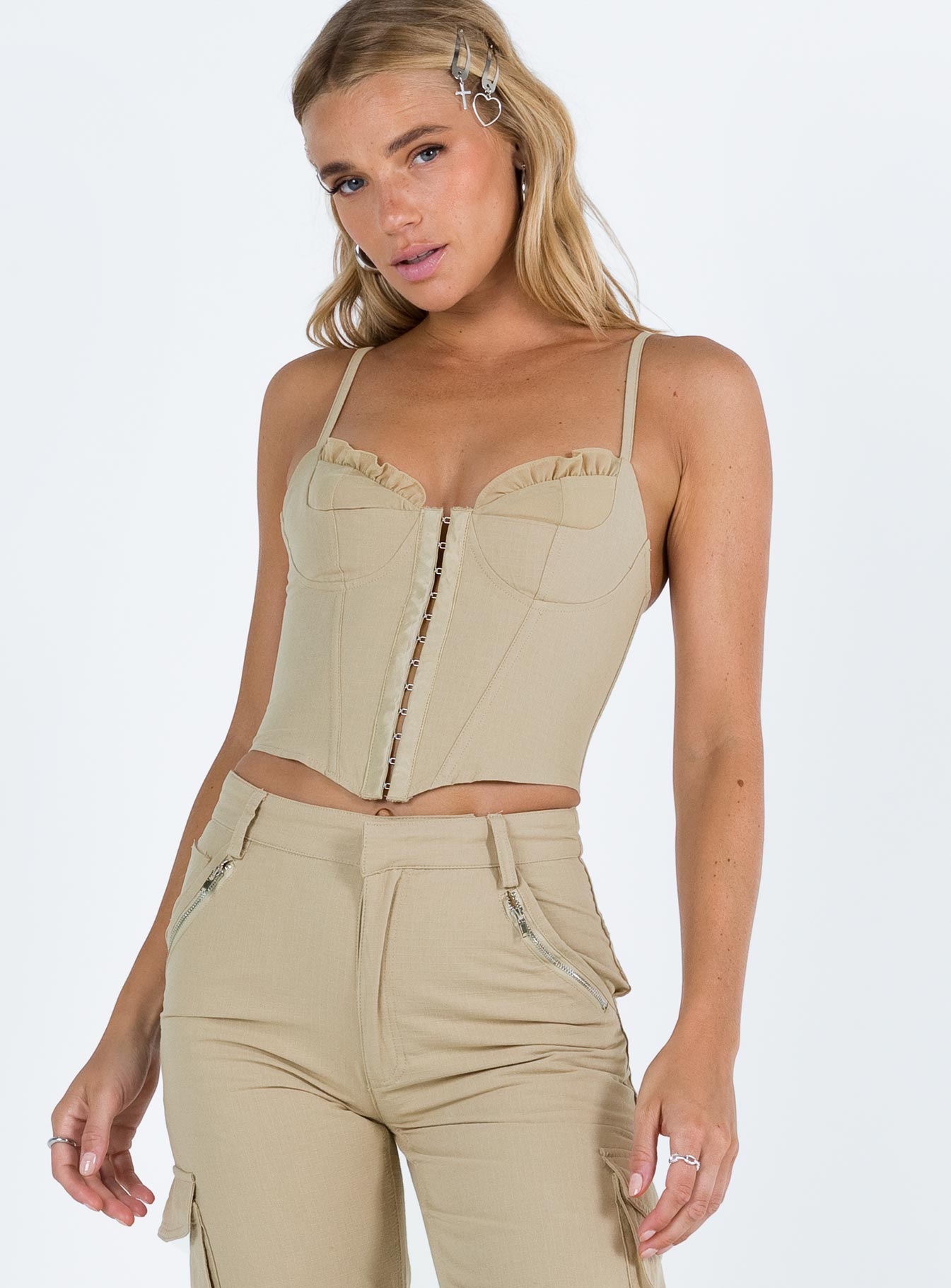 Destiny top taupe