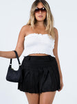 Arlo Tennis Skirt Black