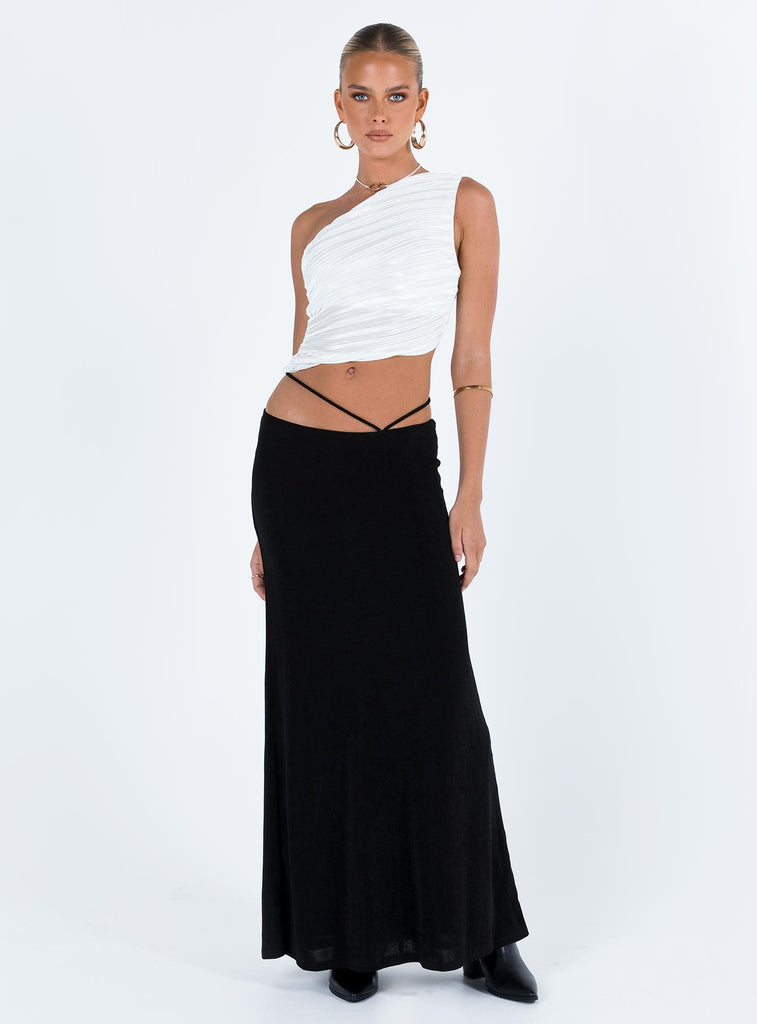 Maisie Maxi Skirt Black