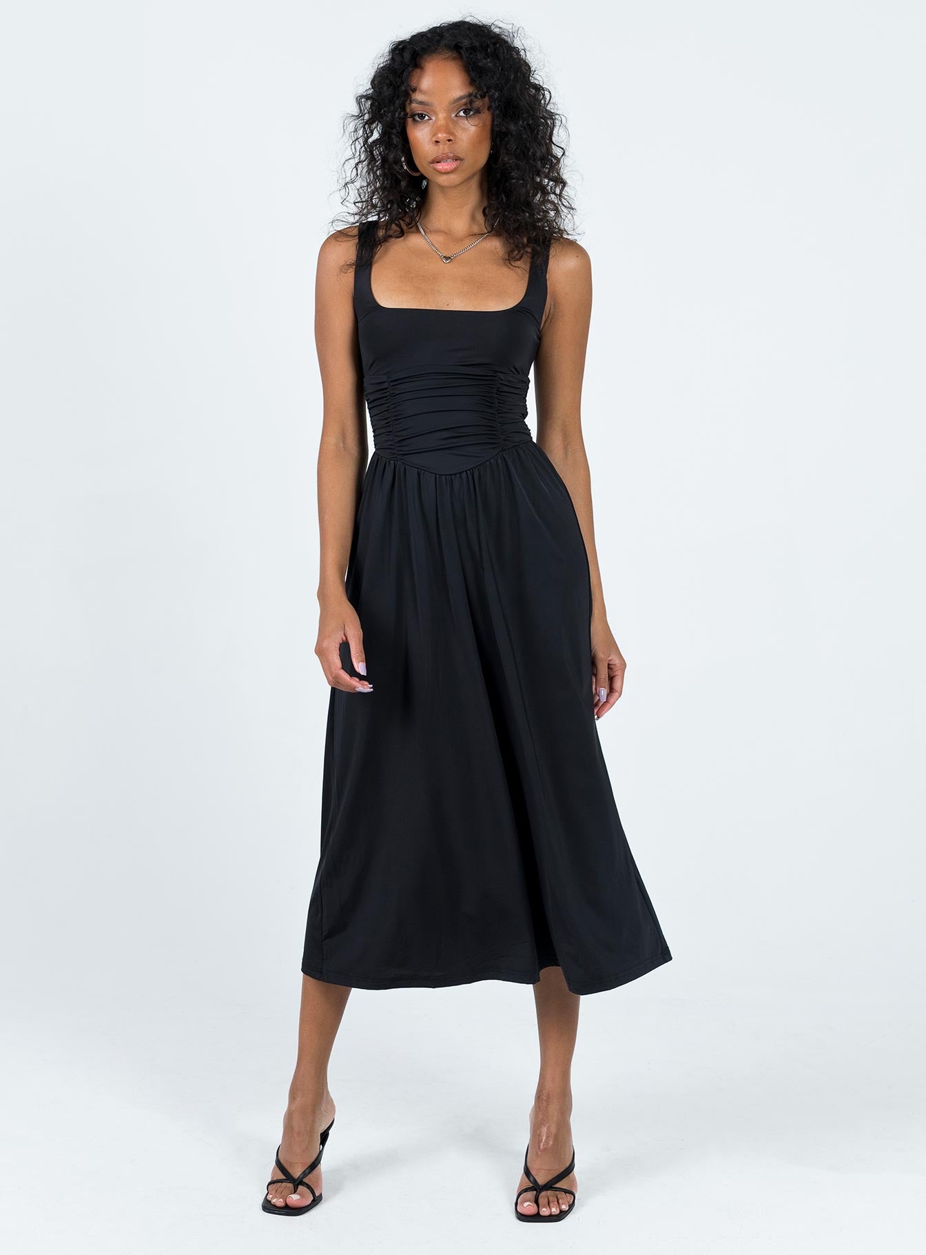 brailey midi dress Alvera Midi Dress - Bustier Brailey Jacquard Midi Dress in Light Blue
