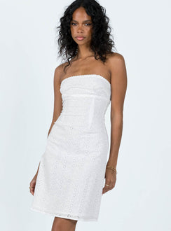 product Princess Polly Square Neck  Parle Anglais Dress White