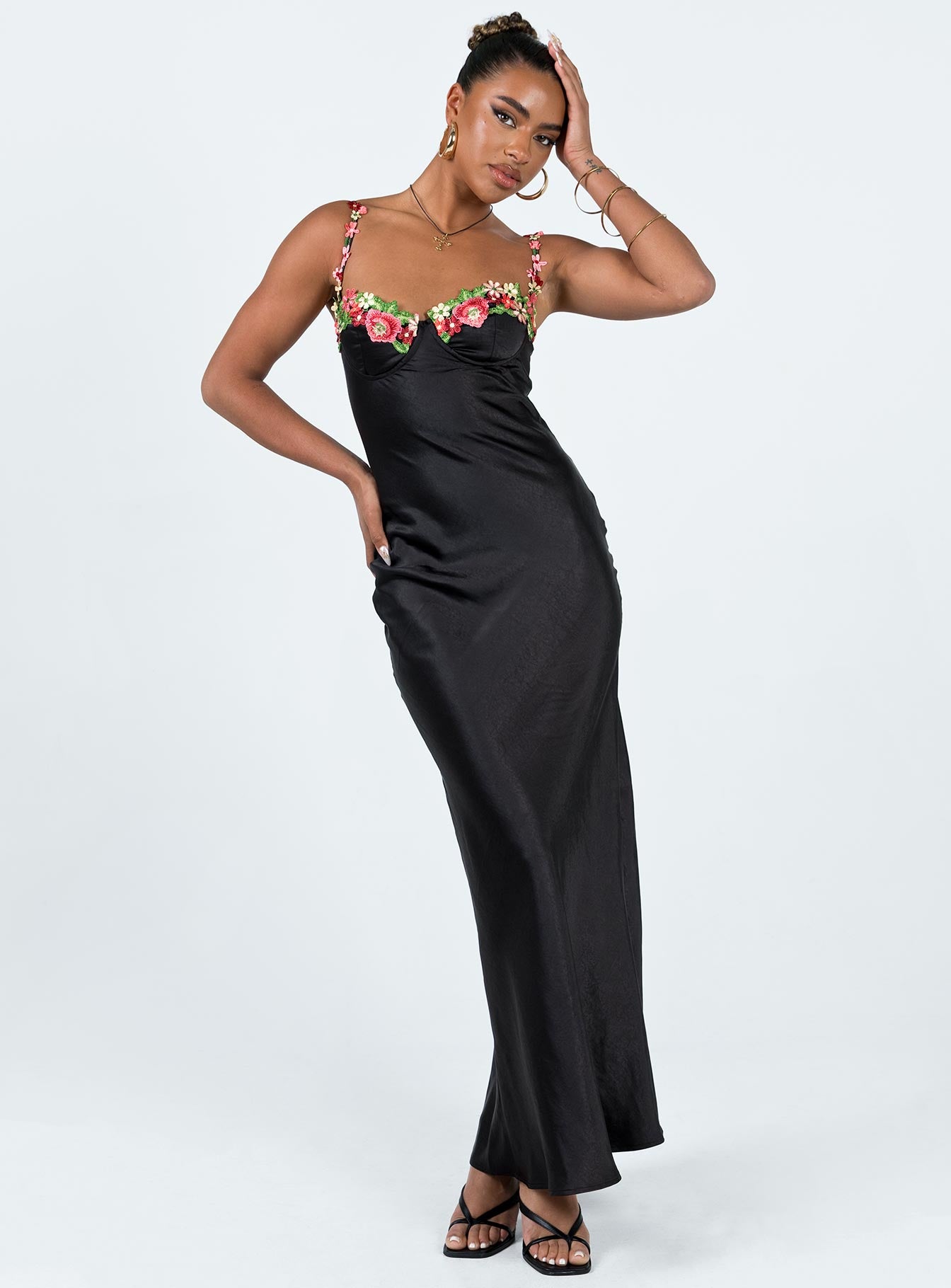 Kenzie maxi dress black