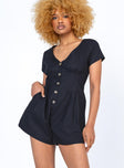 Adi Romper Black