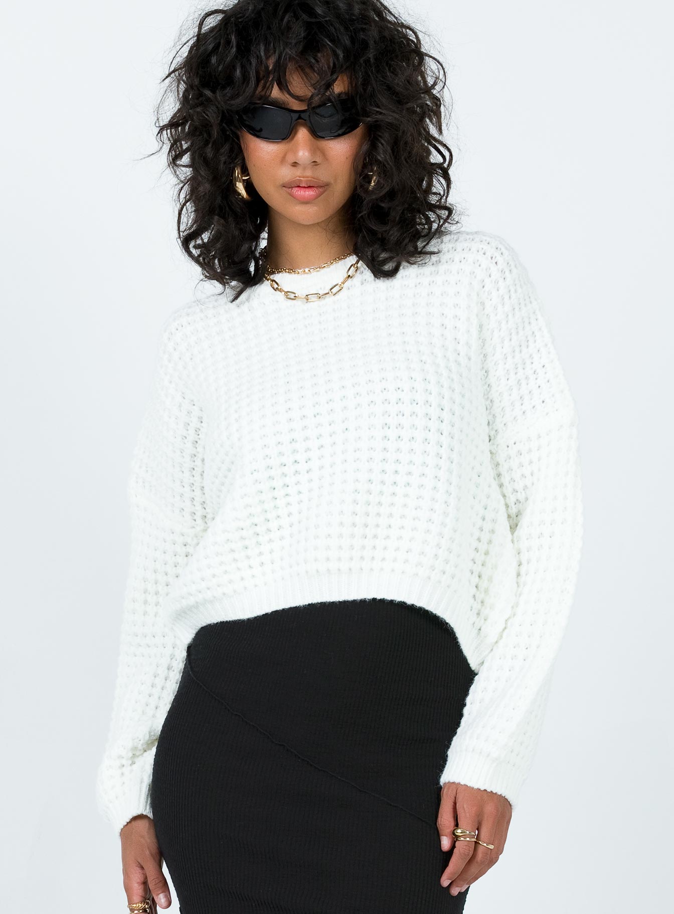 Calvary sweater white