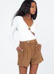 Rhanni Shorts Brown