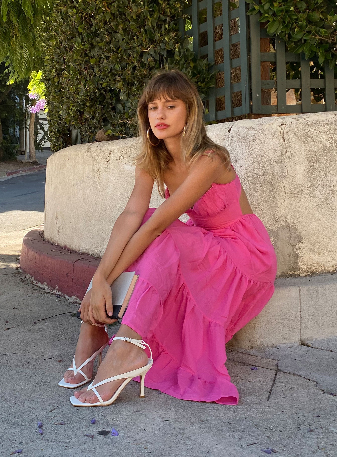 Joella Midi Dress Pink | Princess Polly Joella Midi Dress Pink | Princess Polly