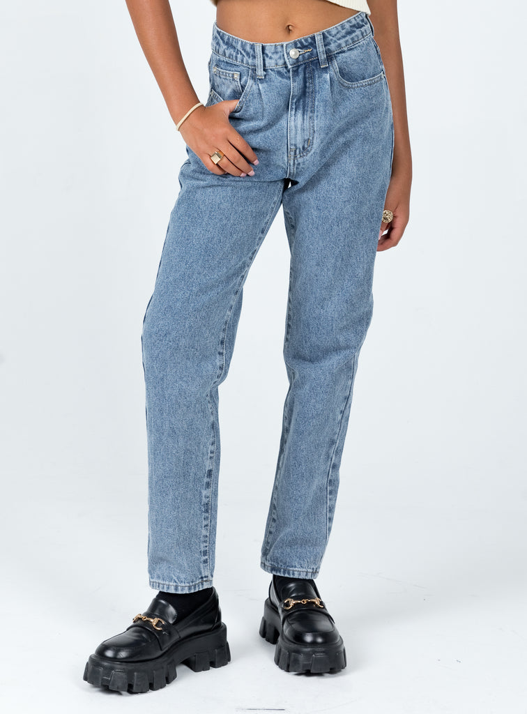 Tulum Straight Leg Denim Jeans