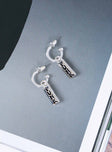 Breslin Earrings Silver
