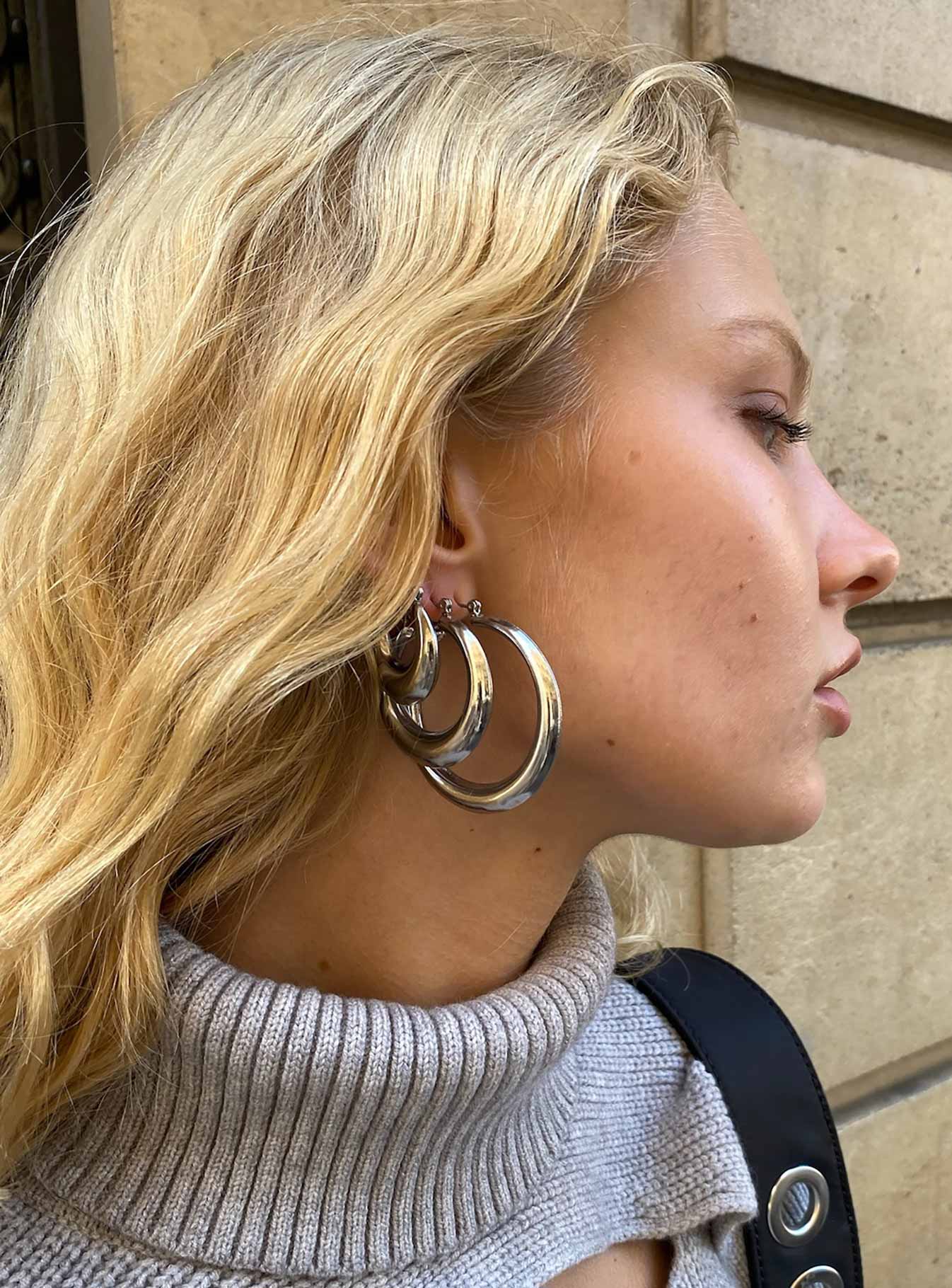 True Paradise Earring Set Silver