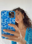 Skip A Beat iPhone Case Blue