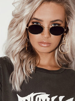 Frankie Oval Sunglasses