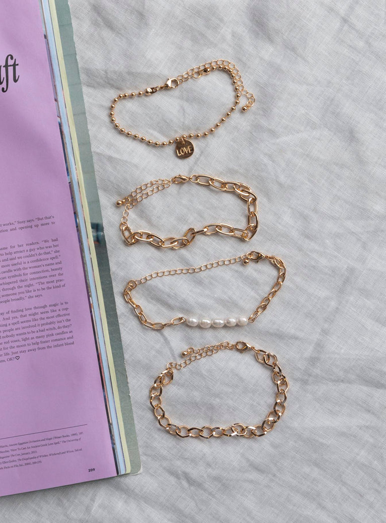 Love & Let Go Bracelet Set