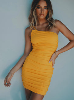 product Princess Polly Scoop Neck  Reece Mini Dress Orange