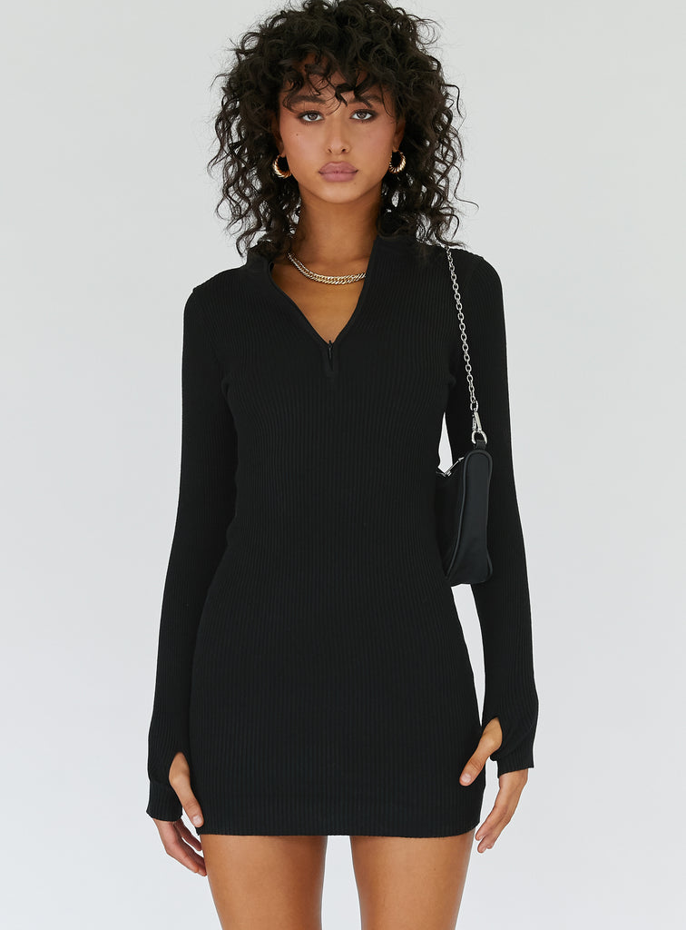 Aubrey Mini Dress Black