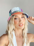 Summertime Magic Bandana Bucket Hat Multi