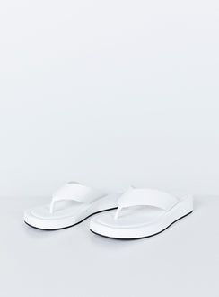 Tampa Sandals White