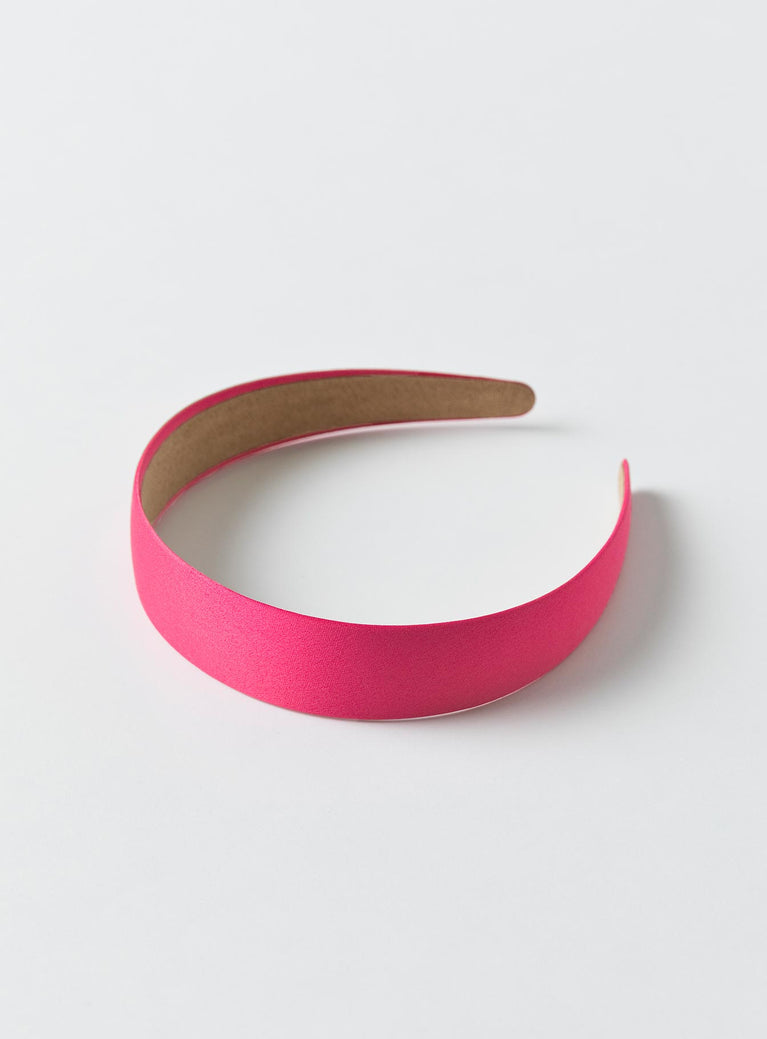 Headband Silky material  Wide band 