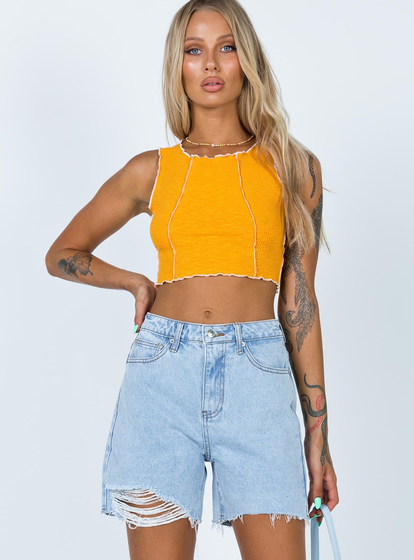 Princess polly store denim shorts