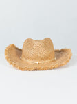 Ride Em Cowboy Hat Beige