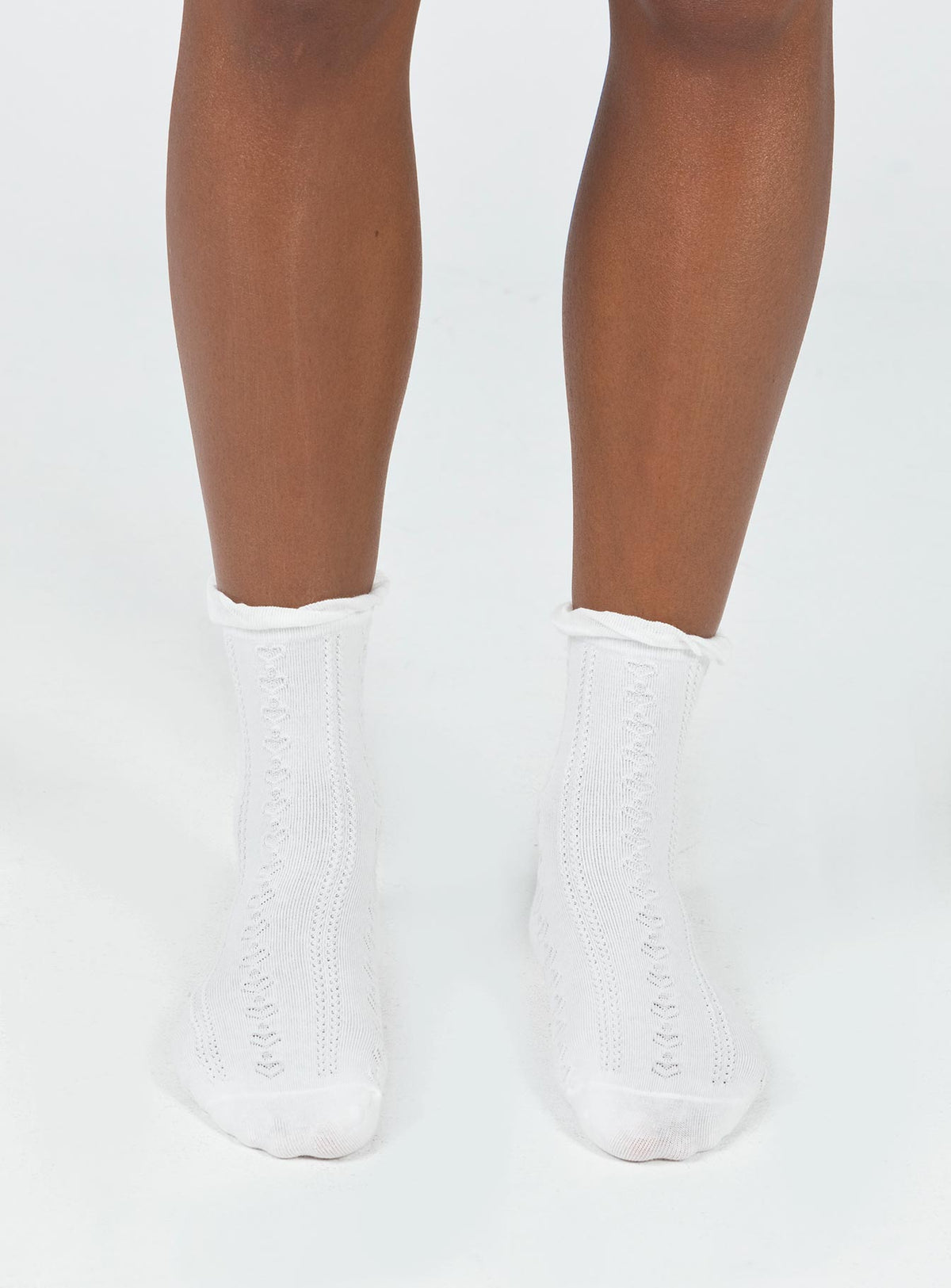 Greg Rutherford Socks Rutherford Socks White | Princess Polly