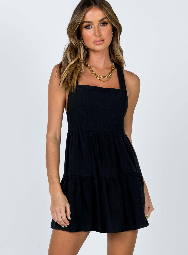 Keesha Mini Dress Black