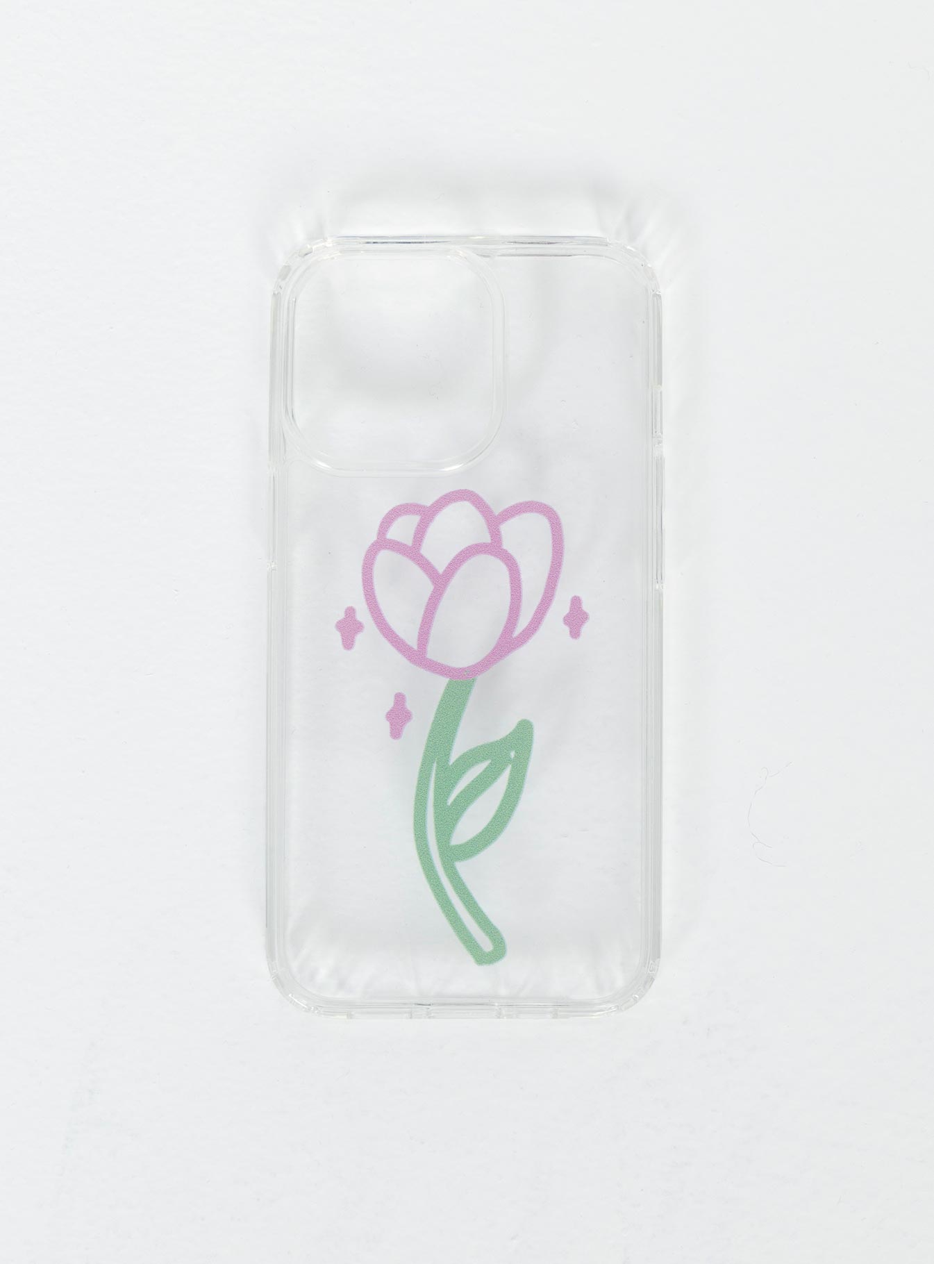 Issell Tulip iPhone Case Clear