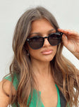 Sunglasses Round style  Smoke tinted lenses  Moulded nose bridge Lightweight 